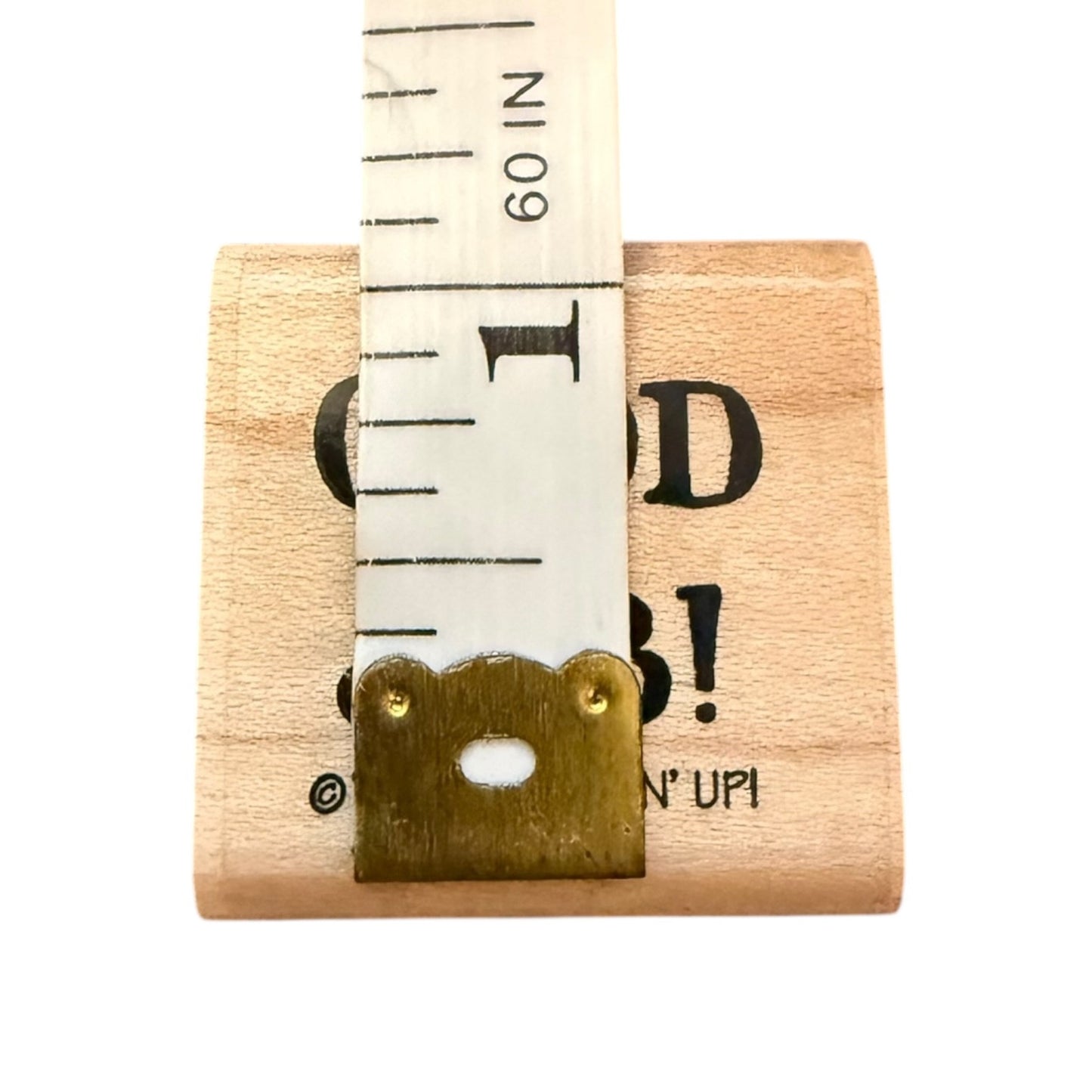 Stampin' Up! Vintage 1999 Good Job! Rubber Stamp