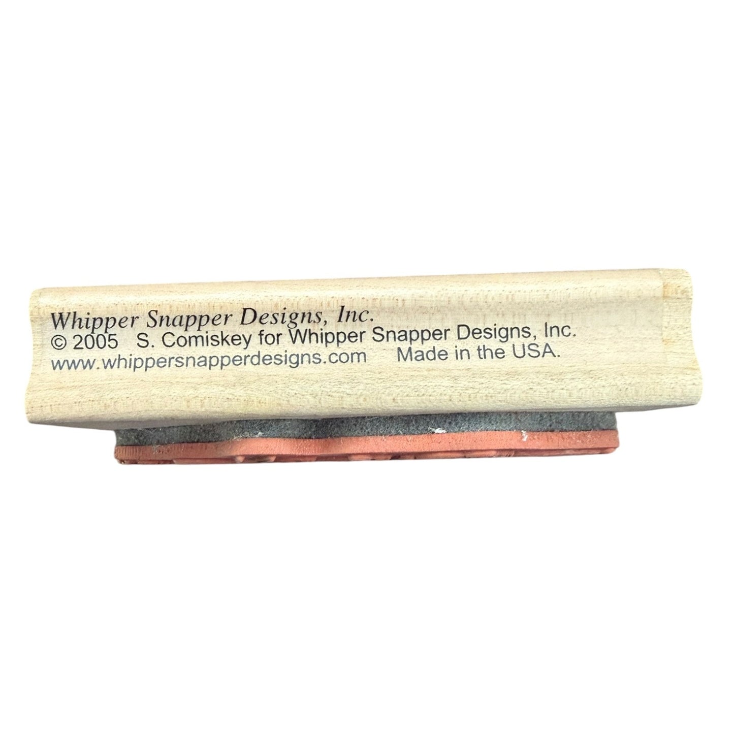 Whipper Snapper Designs 2005 Cupcake Mouse CY835 Rubber Stamp