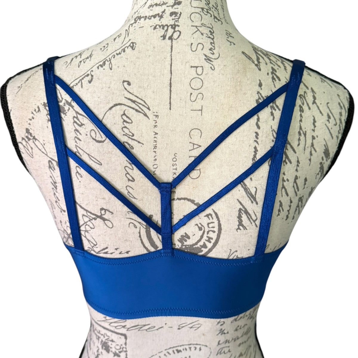 Victoria's Secret Blue Front Closure Push Up Bra Size 34D