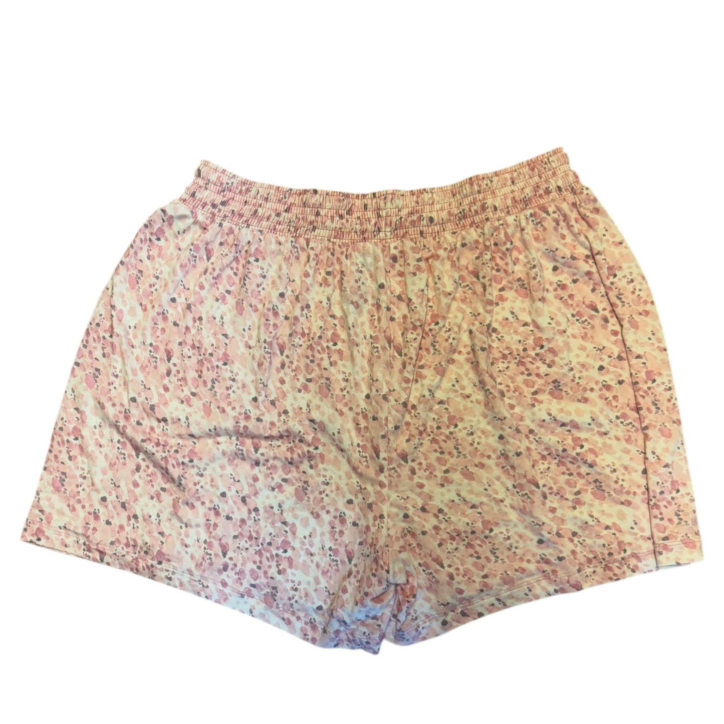 J+B 1 Pair Floral Pajama Sleep Lounge Shorts Medium NWOT