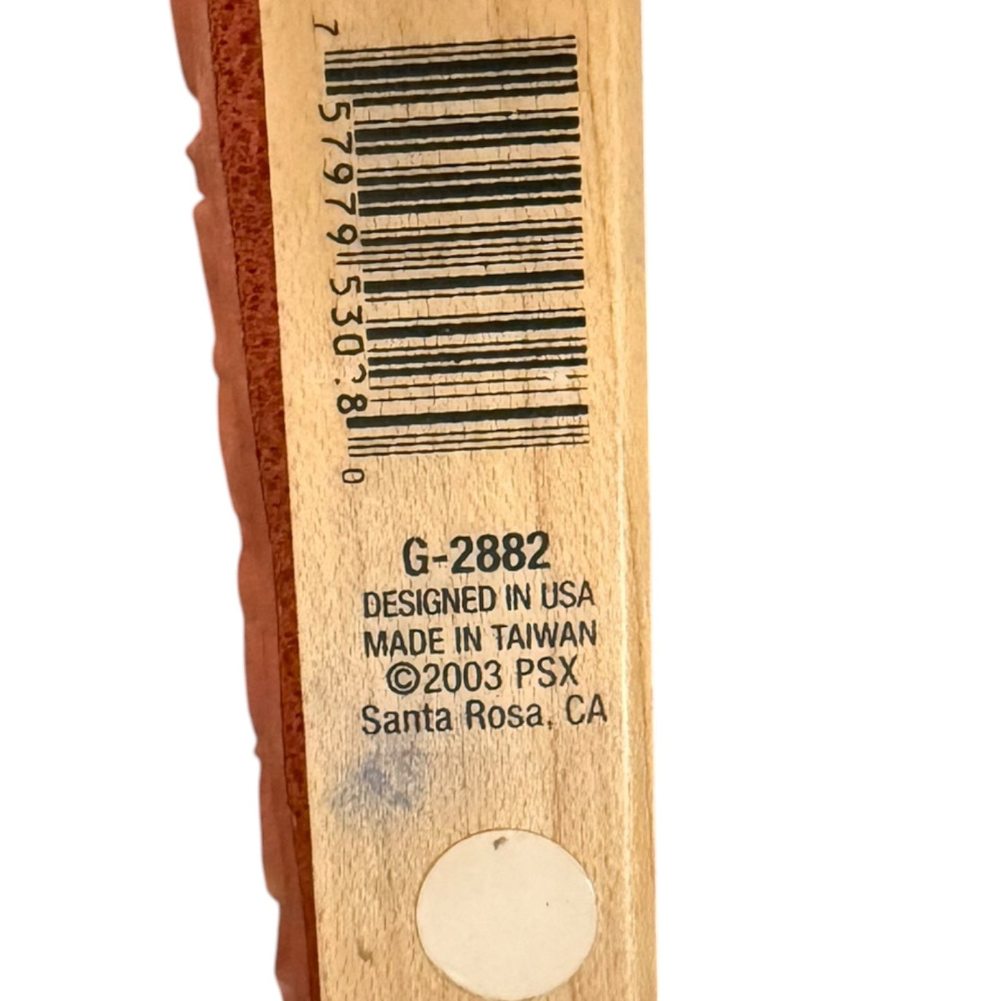 PSX 2003 Memories G2882 Rubber Stamp