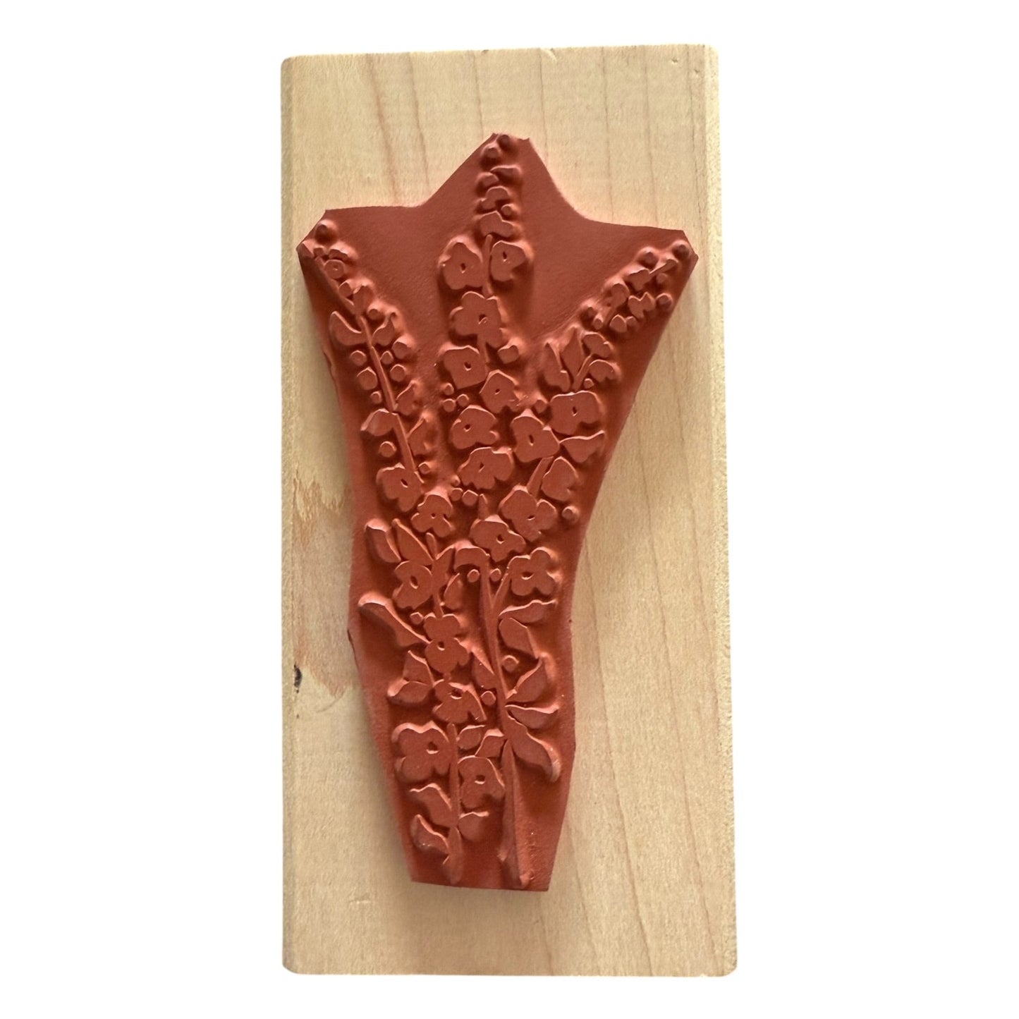 Posh Impressions Field Flowers Z678F Rubber Stamp