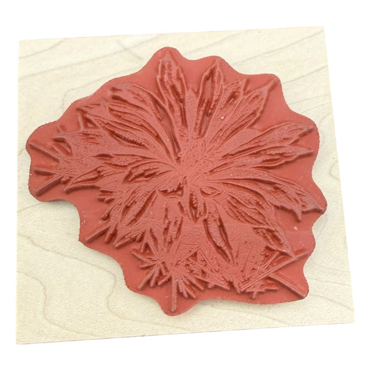 Serendipity Stamps 2005 G602 Cactus Flower Botanical Wood Mounted Rubber Stamp