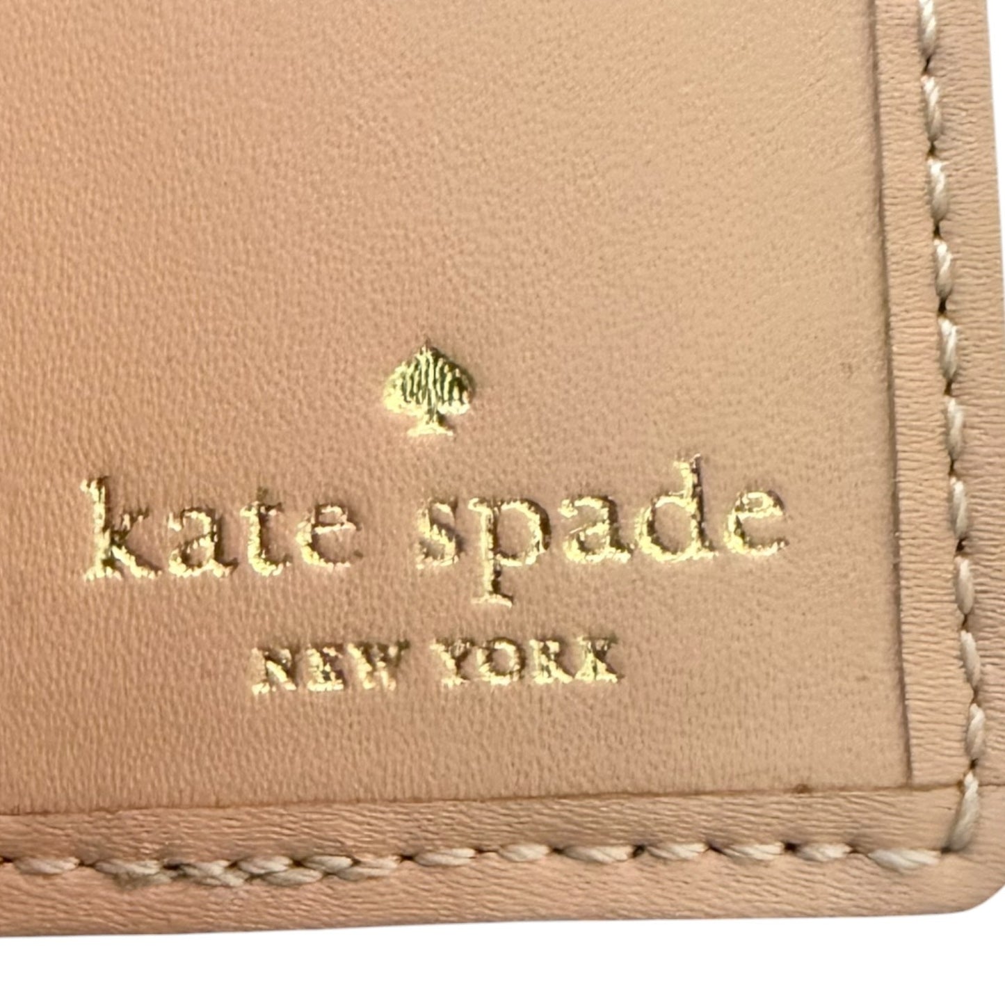 Kate Spade Wellesley Red Plum Leather Passport Cover NEW