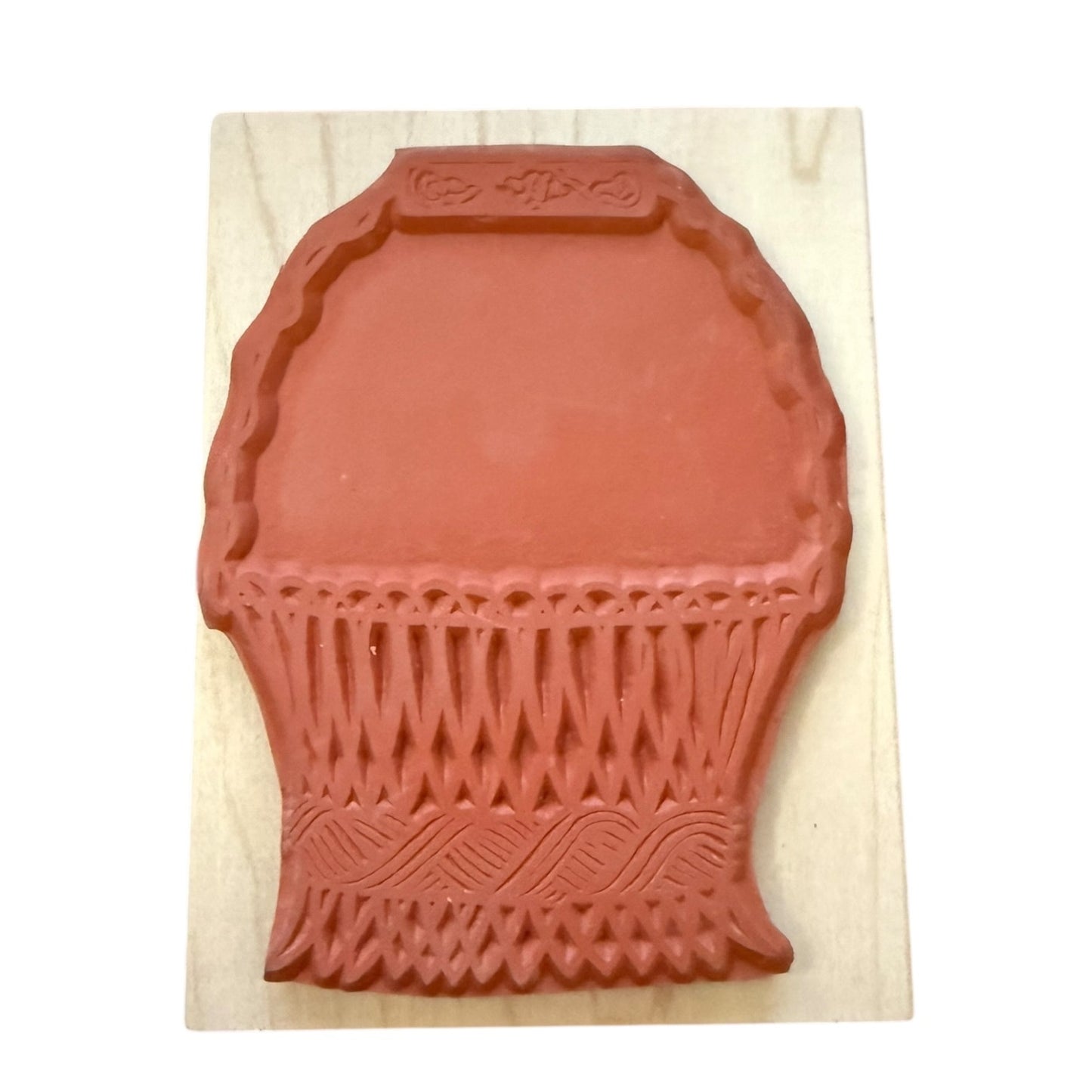 Decorative basket item with intricate patterns