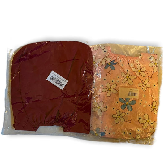 PInk and maroon medical cap