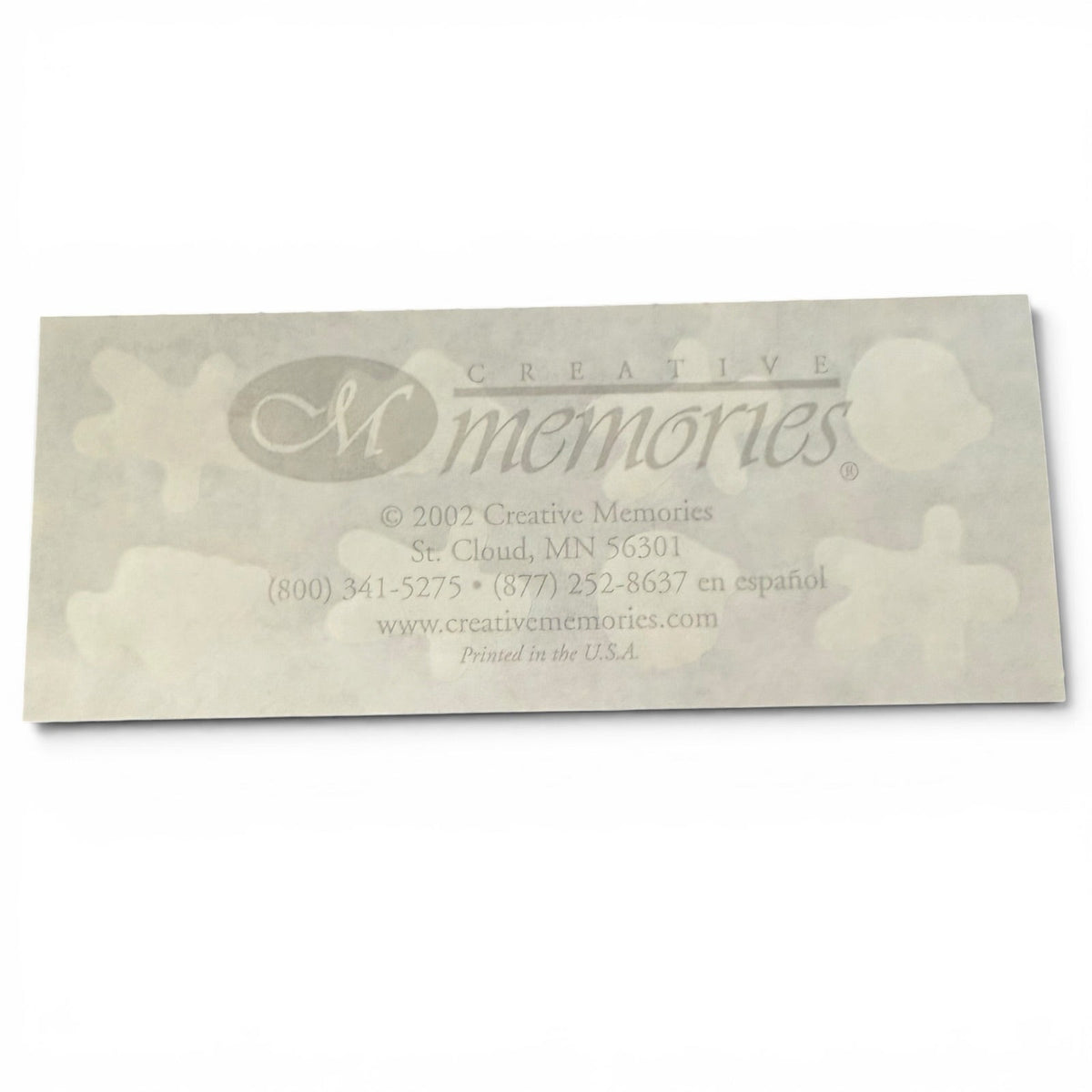 Creative Memories Vintage 2002 Christmas Gingerbread Man Sugar Cookie Stickers