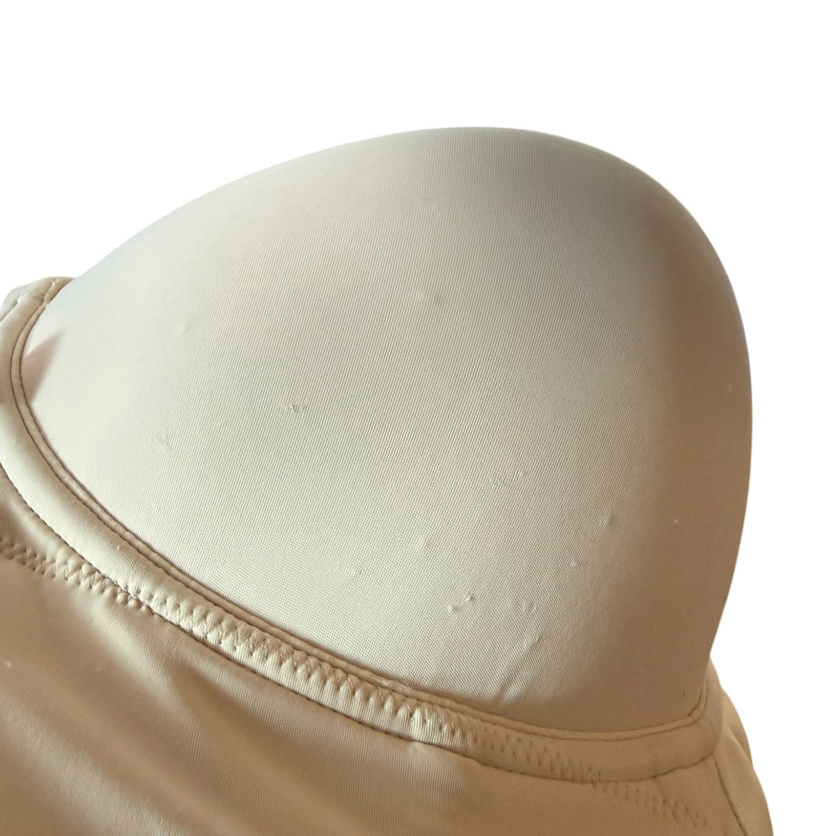 HSIA Beige Molded Cup Bustier Stretch Underwire Bra Size 36I
