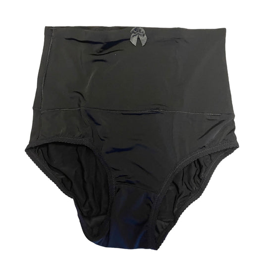 Black bellyband underwear on a white background