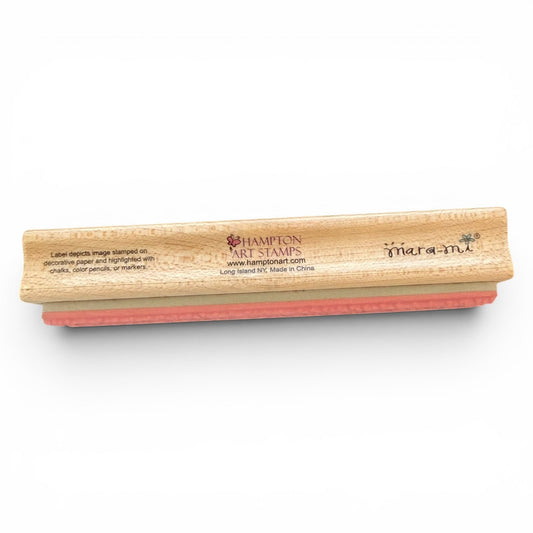 Hampton Art Mara-Mi Starry Night RS4776 Rubber Stamp