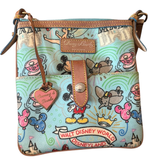 Closeup of Dooney & Bourke featuring Disneypurse on a white background