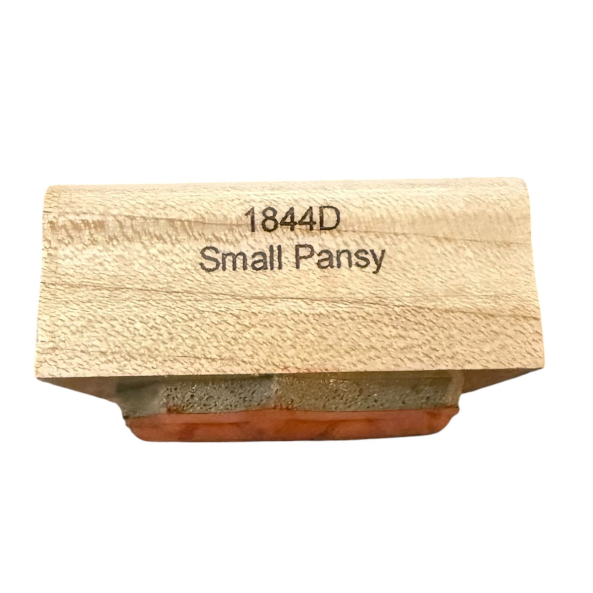 Penny Black Susan Winget 2000 Small Pansy Flower 1844D Rubber Stamp