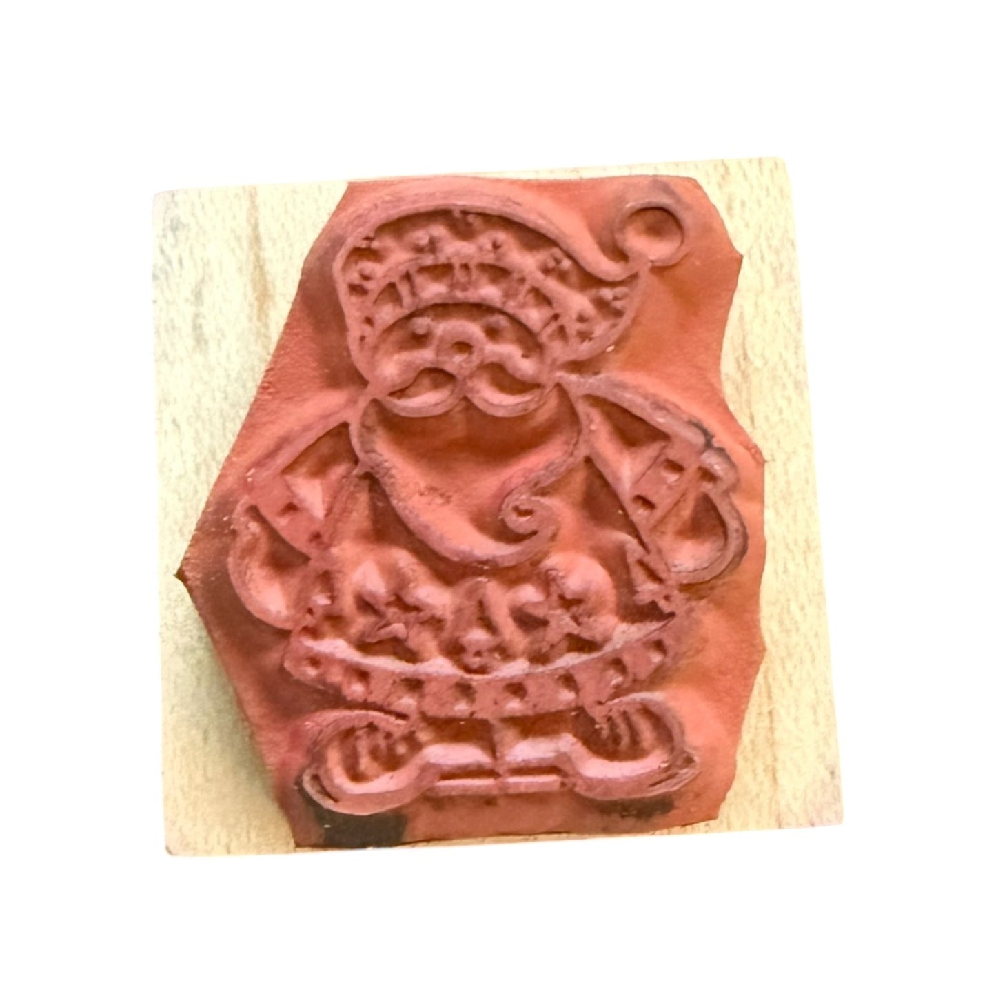 Penny Black Santa Standing Christmas 837A Mini Rubber Stamp