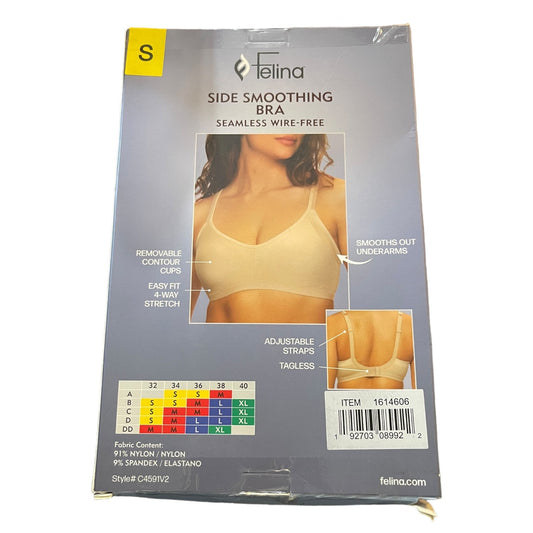 Felina Side Smoothing Bra packaging with product image and features on a white background