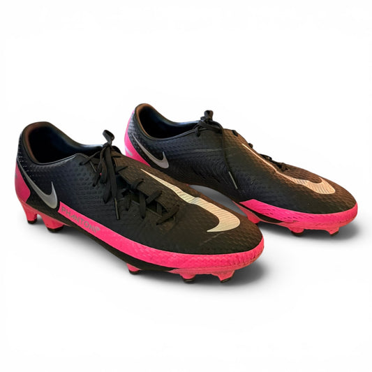 Nike Phantom GT Academy Black Pink Soccer Cleats Shoes Size 10