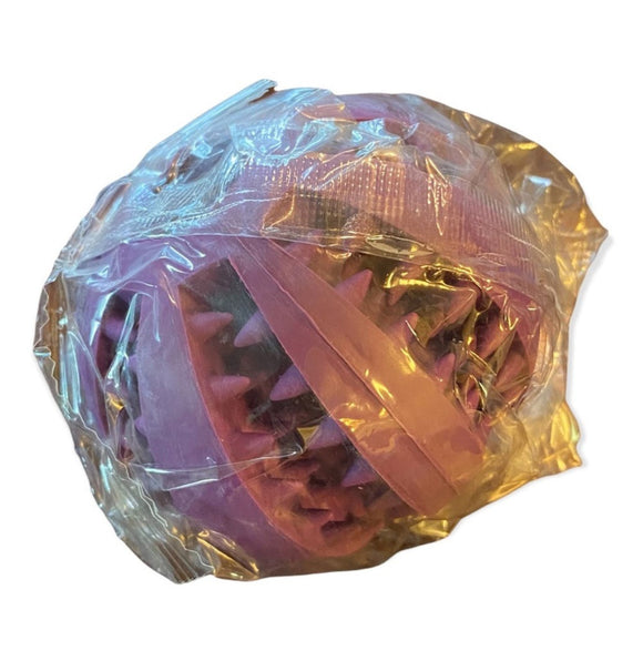 Pets collection with front photo featuring a purple rubber ball