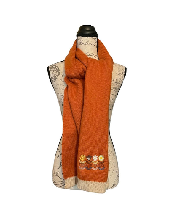 Accessories collection with front photo featuring a scarf
