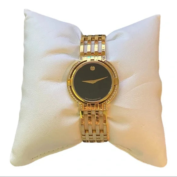 Watch Collection with front photo featuring movado watch