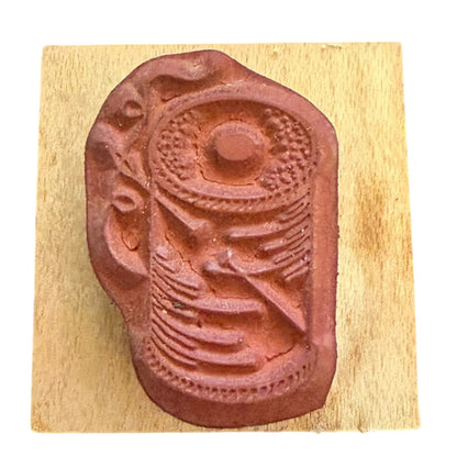 Embossing Arts Sewing Thread & Needle Rubber Stamp