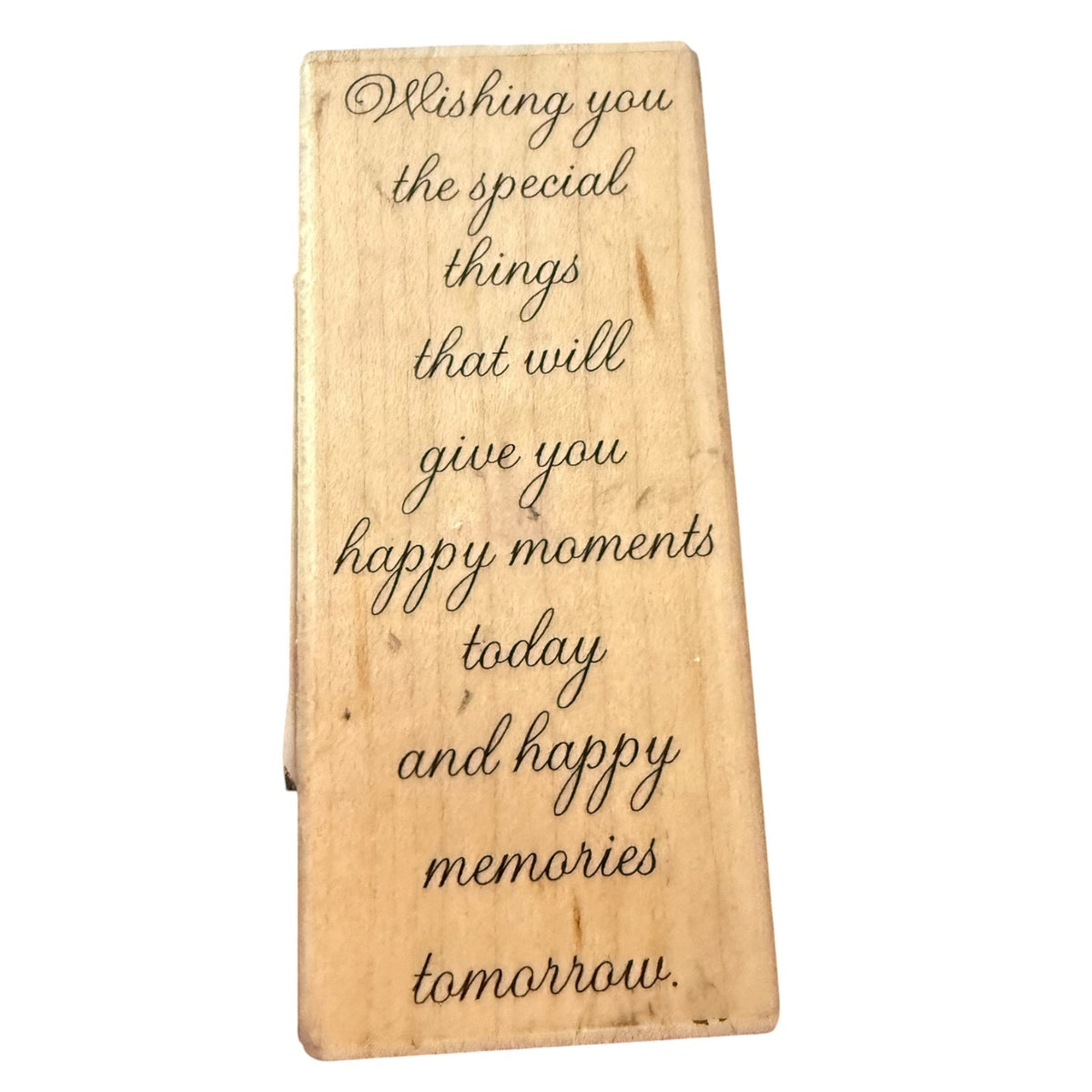 The Stamp Barn Wishing You The Special Things Crafting Card Making Rubber Stamp
