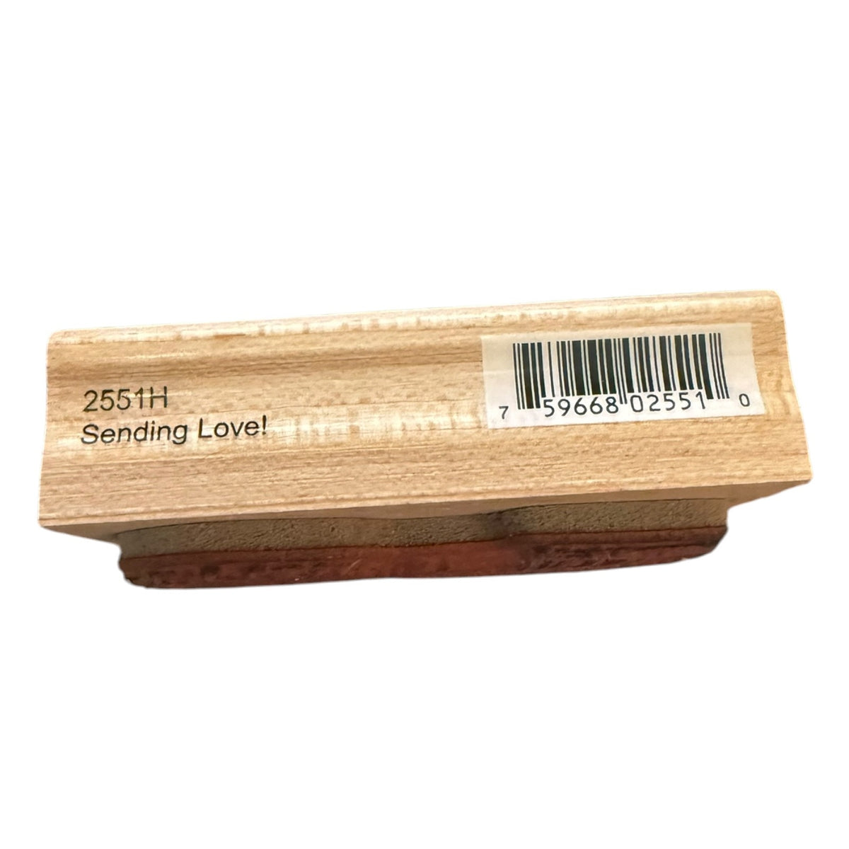 Penny Black Margaret Sherry 2002 Sending Love Hedgehog Heart 2551H Rubber Stamp