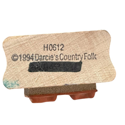 Darcie's Country Folk You're Udderly Irresisti-BULL H0612 Rubber Stamp