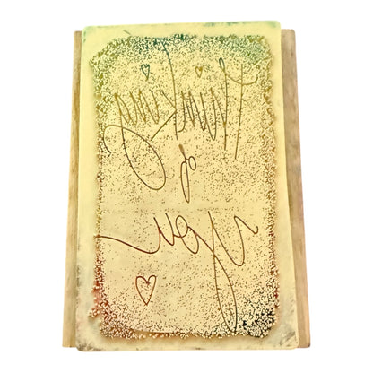 Stamps Etc Thinking Of you Rubber Stamp CRI-089-B