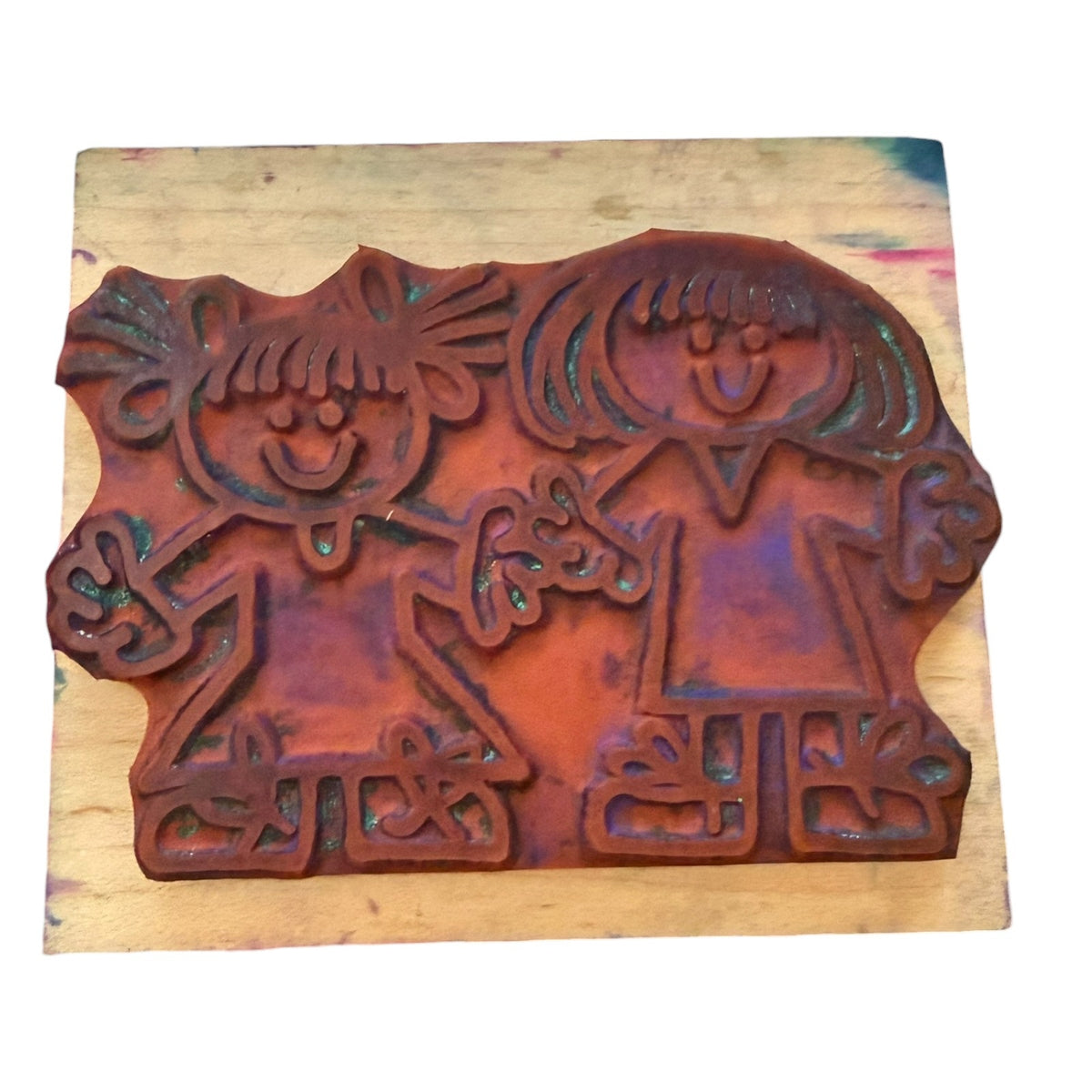 Hero Arts K1719 Hero Kids Best Friends Rubber Stamp