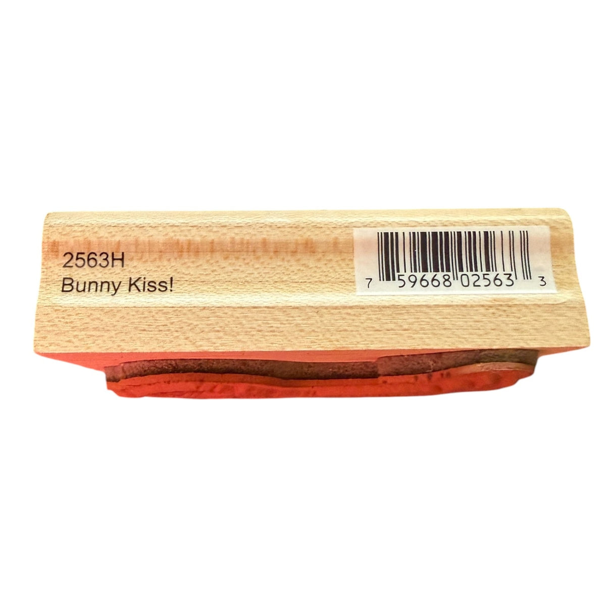 Penny Black Bunny Kiss! 2563H Bunny Rabbit Flowers Baby Chic Rubber Stamp