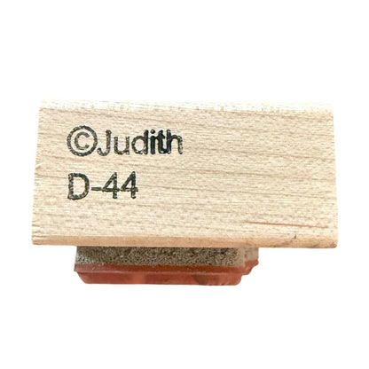 Judith Single Zebra Standing Crafting D44 Rubber Stamp