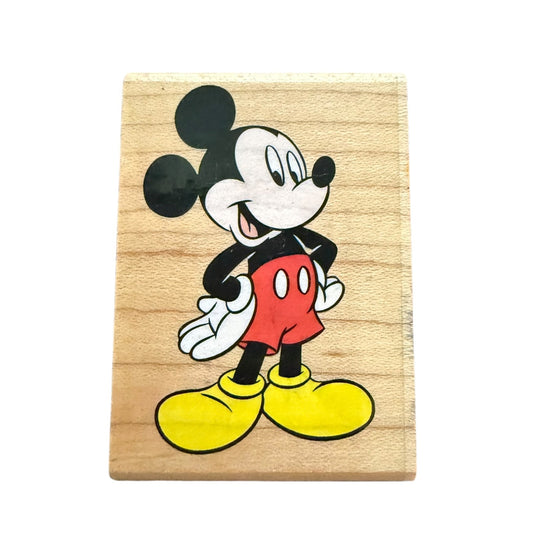 Disney Rubber Stampede Mickey Mouse 392D Rubber Stamp