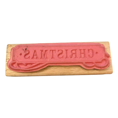 Hot Fudge Studio Studio G Christmas Rubber Stamp