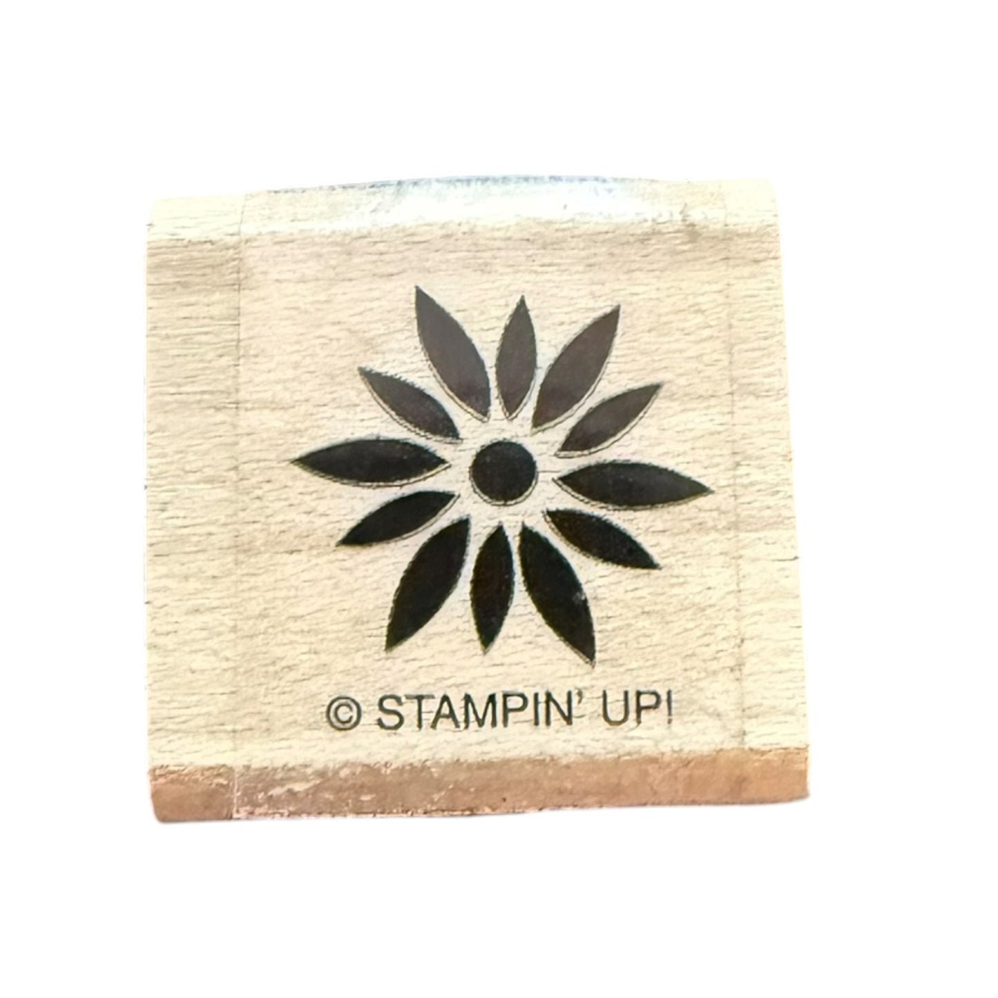Stampin Up! Mini Flower Rubber Stamp