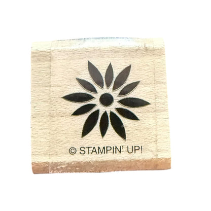 Stampin Up! Mini Flower Rubber Stamp