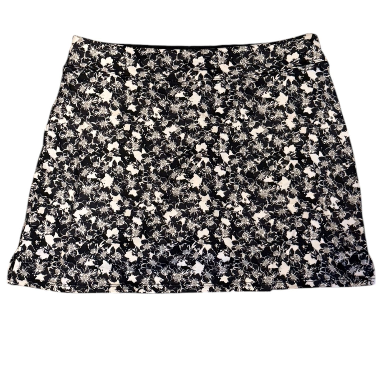 Tranquility By Colorado Clothing Black White Skort Skirt Small