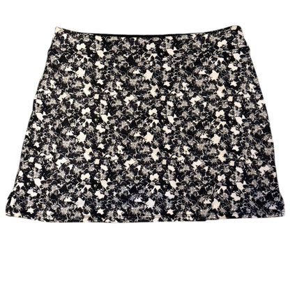 Tranquility By Colorado Clothing Black White Skort Skirt Small