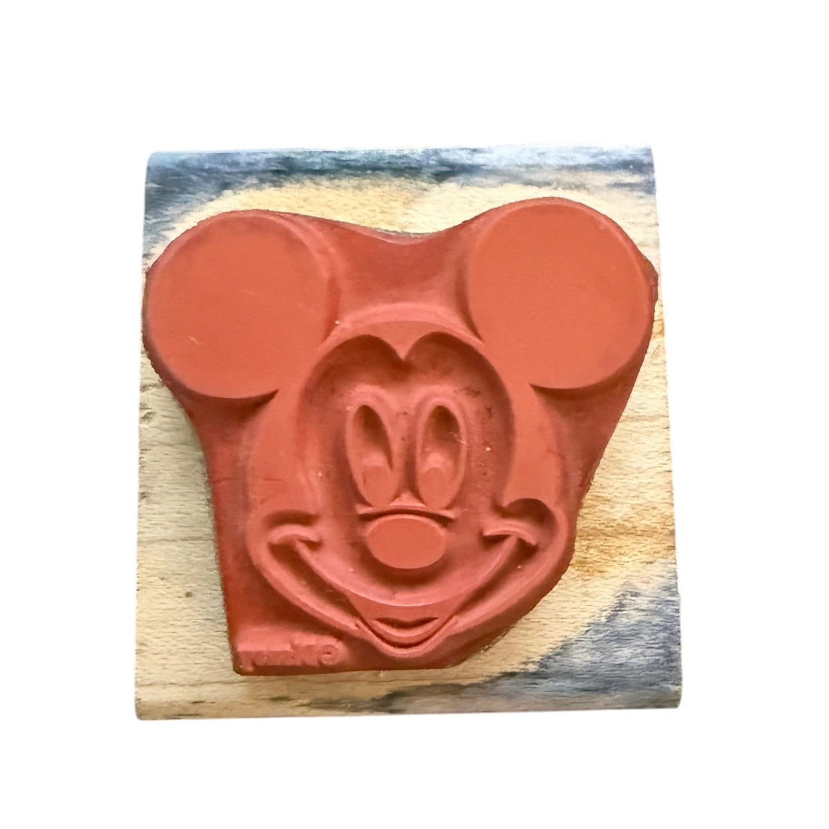 Disney Rubber Stampede Mickey Mouse Mickey's Portrait 375C Rubber Stamp