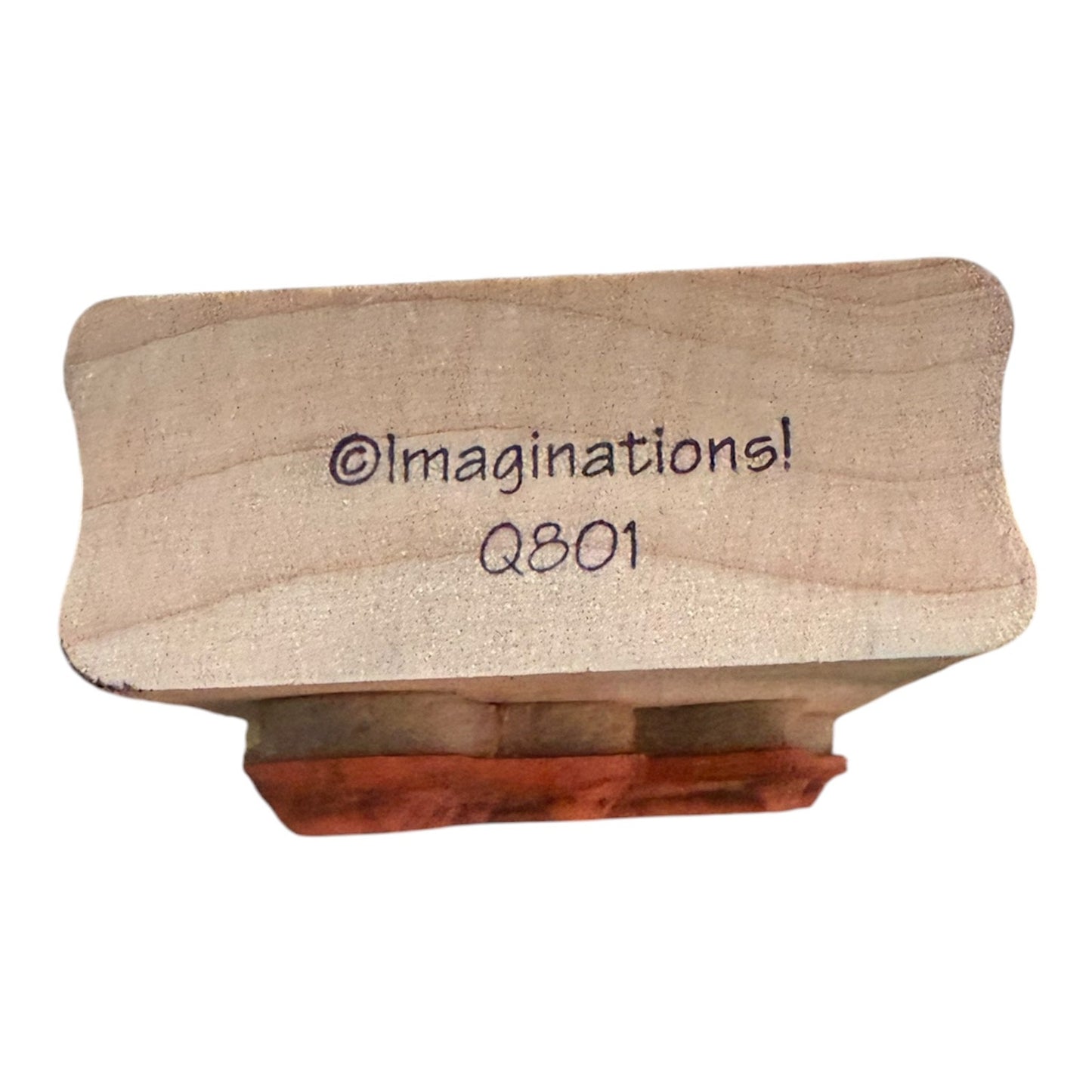 Imaginations! Joy... To You And Yours Q801 Rubber Stamp