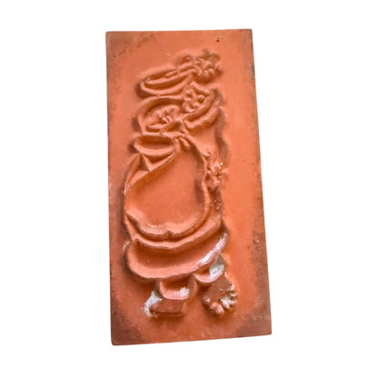 Westwater Enterprises Christmas Santa Reaching For Star Rubber Stamp