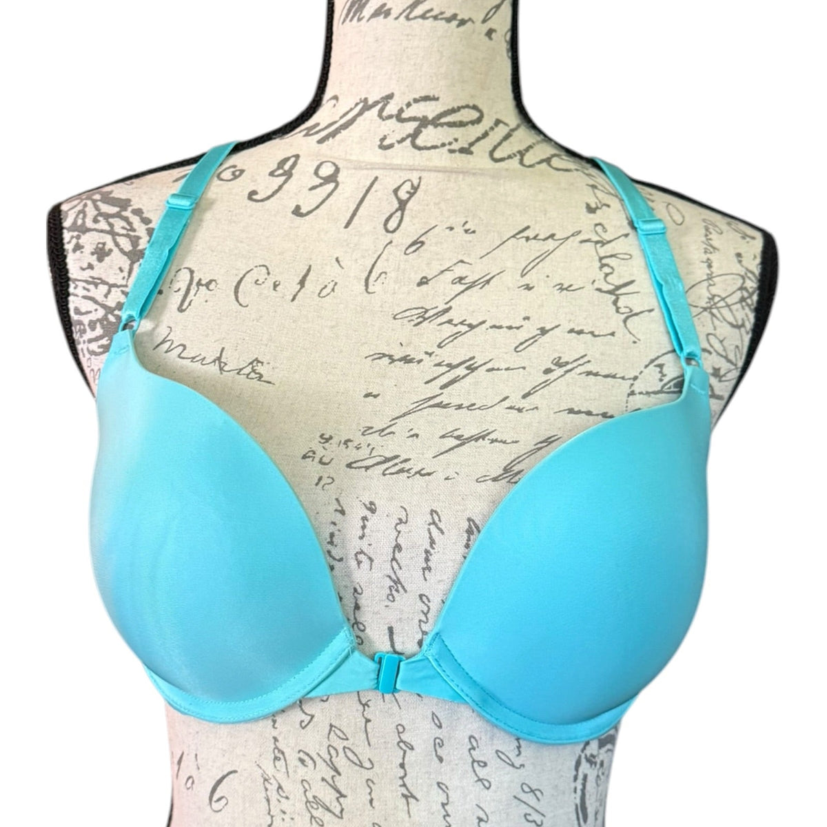 Victoria's Secret Front Closure Underwire Push Up Bra Size 34D