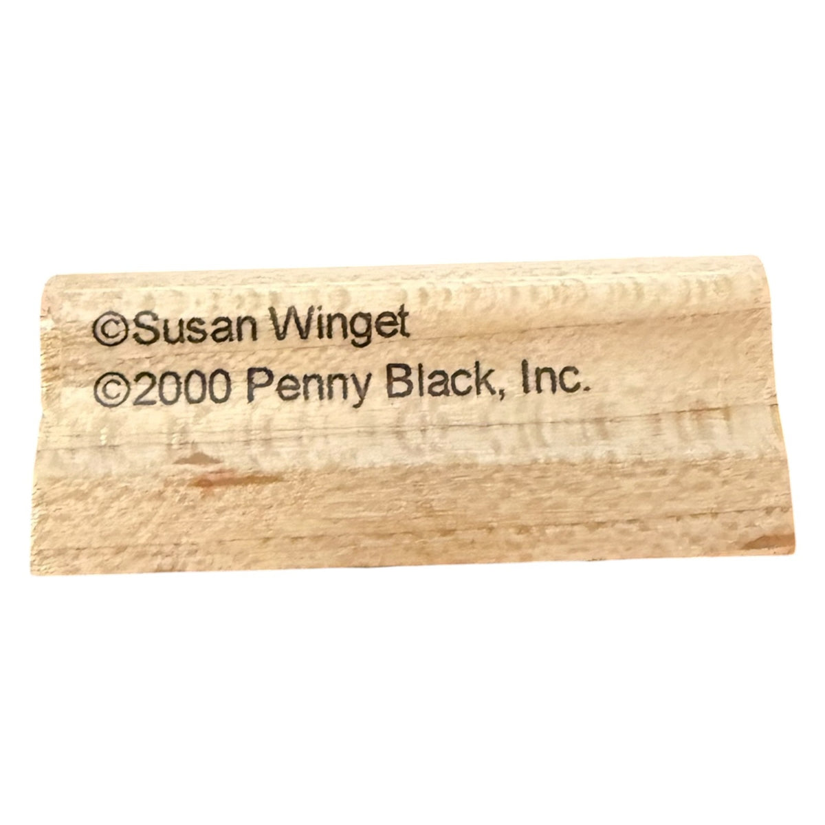 Penny Black Susan Winget 2000 Small Pansy Flower 1844D Rubber Stamp