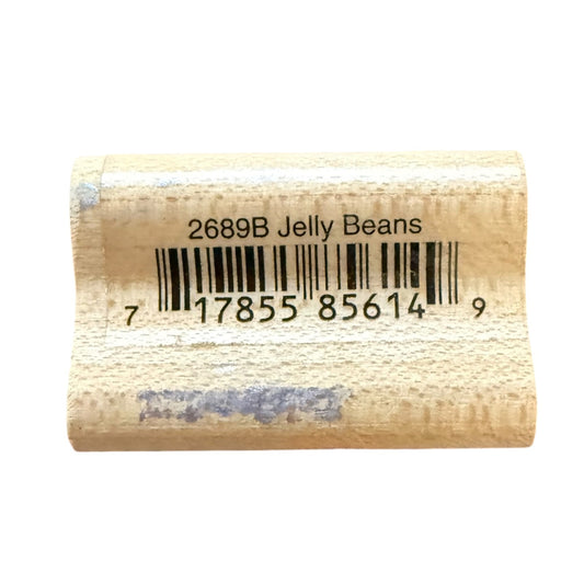 Rubber Stampede 3 Jelly Beans Rubber Stamp 2689B