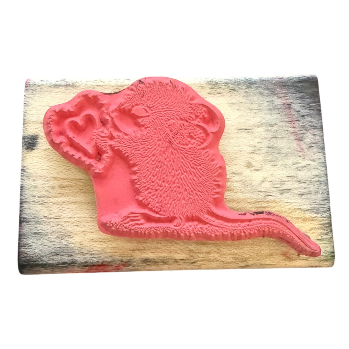 Stampabilities House Mouse Monica Romances HMER1004 Rubber Stamp