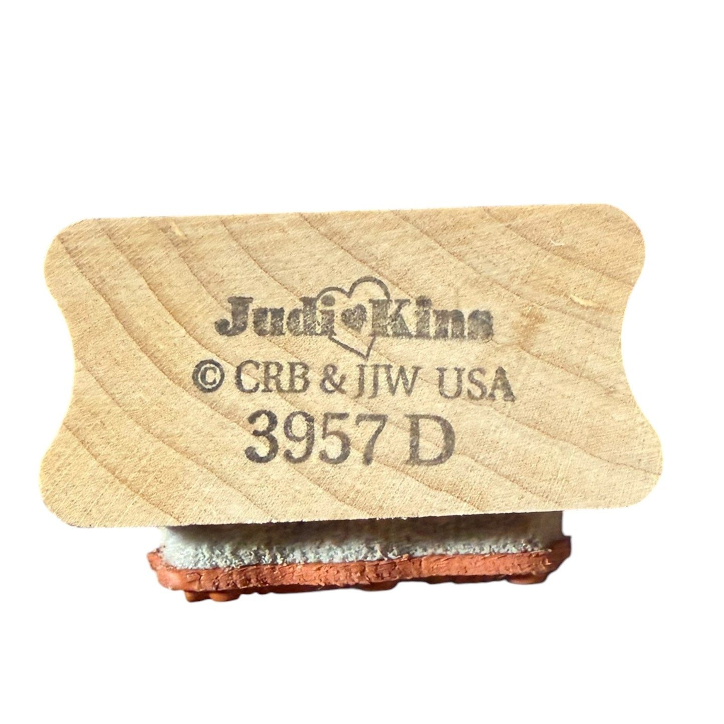 Judikins Embellished Fancy R Initial 3957D Rubber Stamp