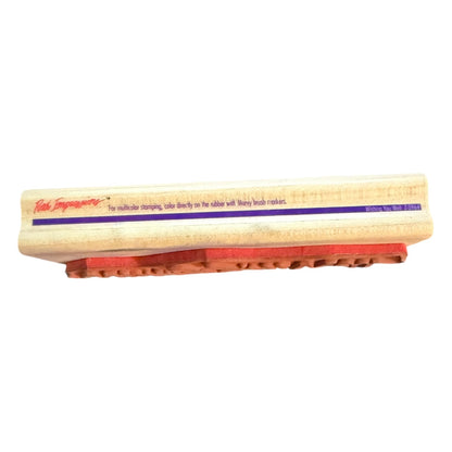 Rubber Stampede Posh Impressions Wishing You Well Rubber Stamp