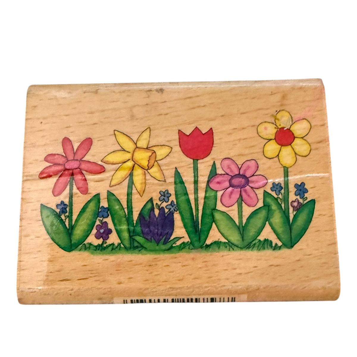 StampCraft Flower Garden Floral 440H100 Rubber Stamp