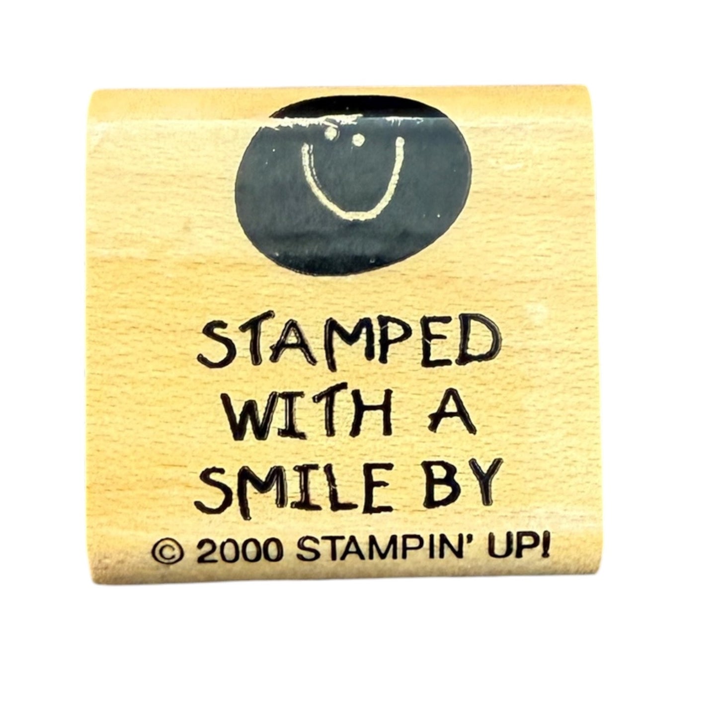 Stampin' Up! Vintage 2000 Stamped With A Smile By Rubber Stamp