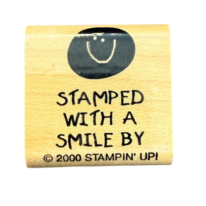 Stampin' Up! Vintage 2000 Stamped With A Smile By Rubber Stamp