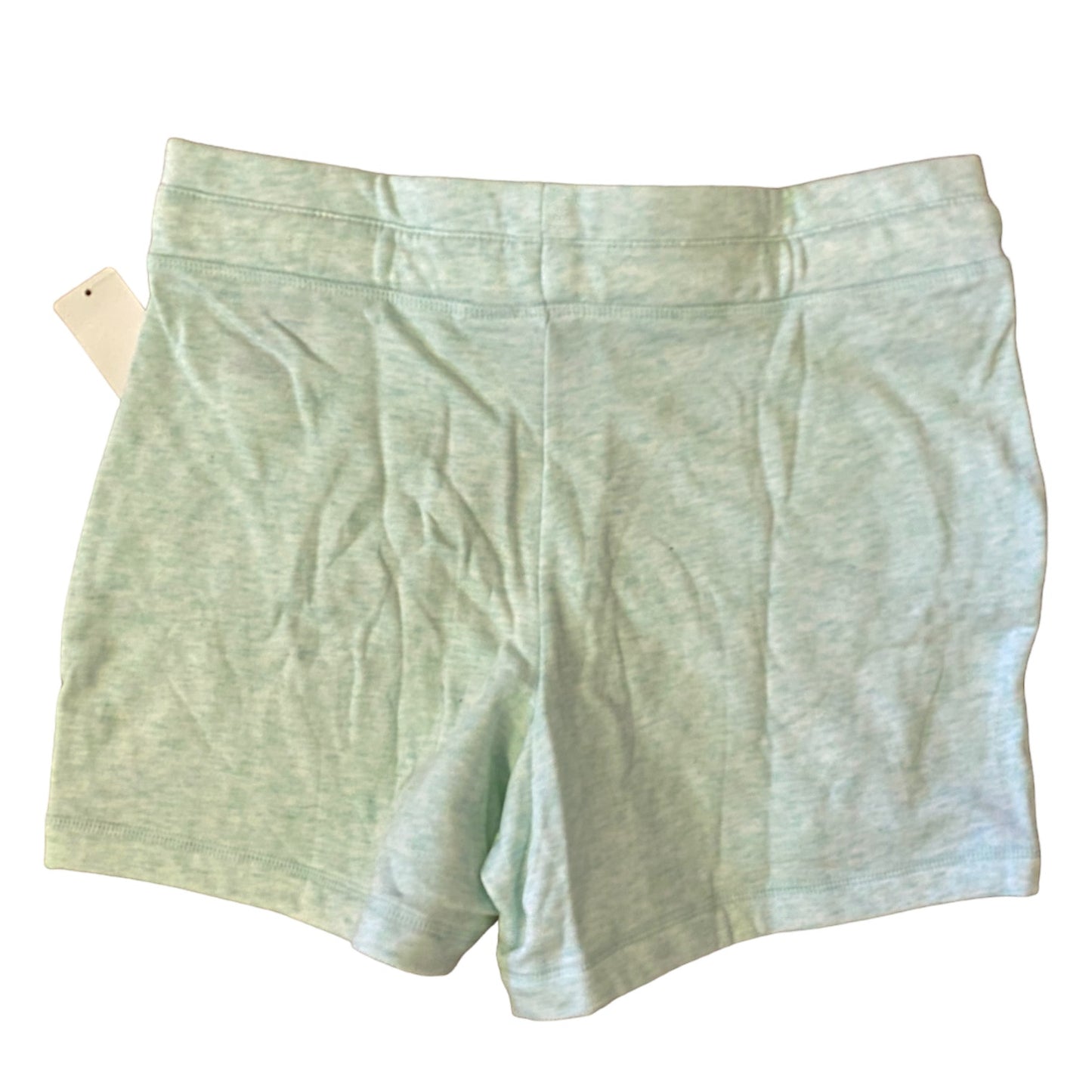 Light green shorts on a white background