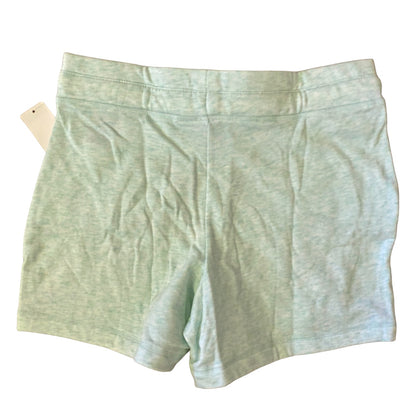 Light green shorts on a white background